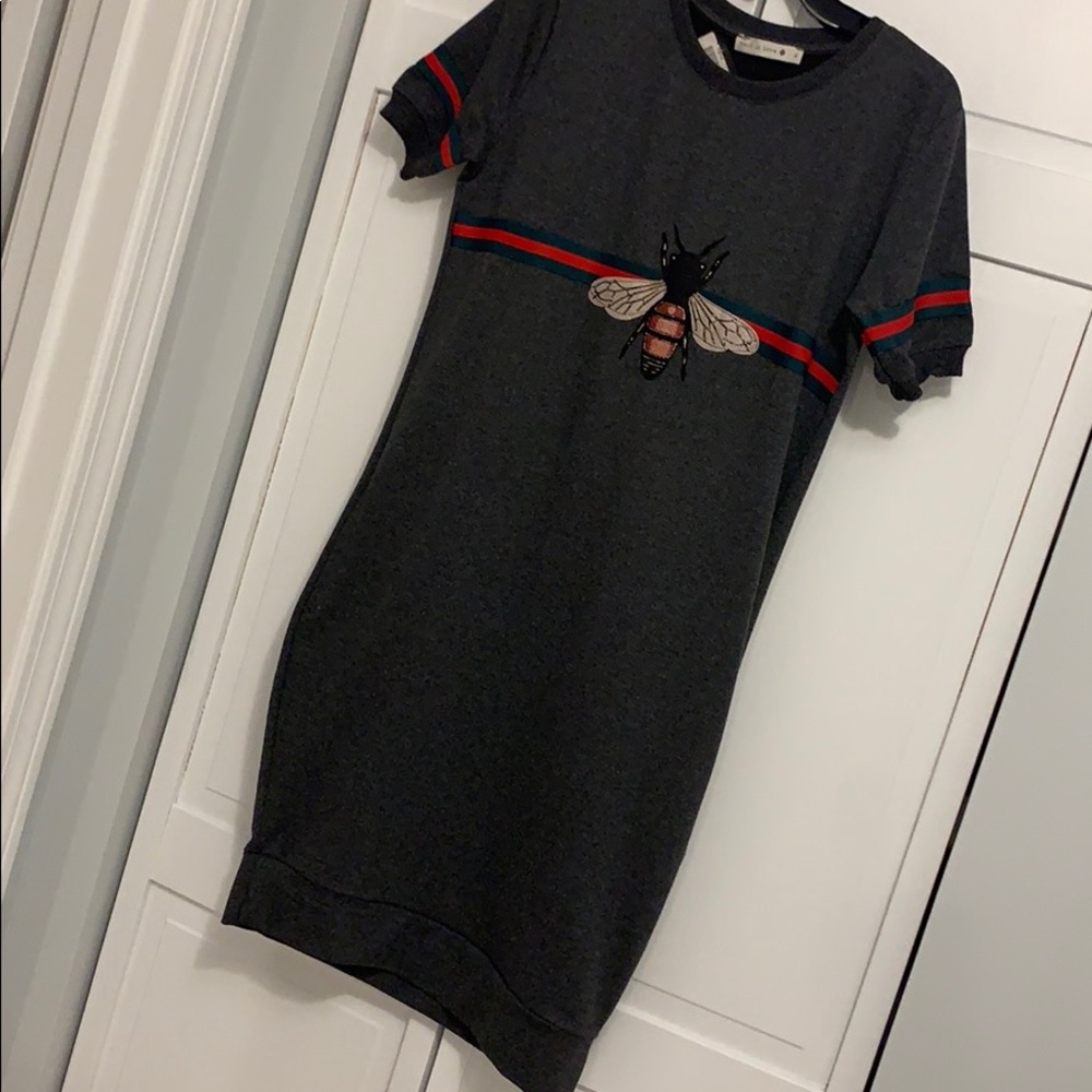 NWT Gucci Print Sweatshirt Dress